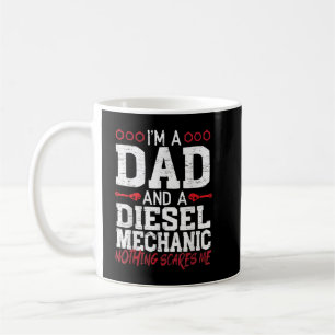 Manar I är Pappa och en dieselmekanism Fars dag B Kaffemugg