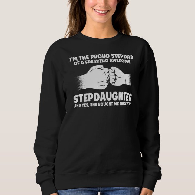 Manar I är Stepdotters styvpappa Stepdotters styvf T Shirt (Framsida)