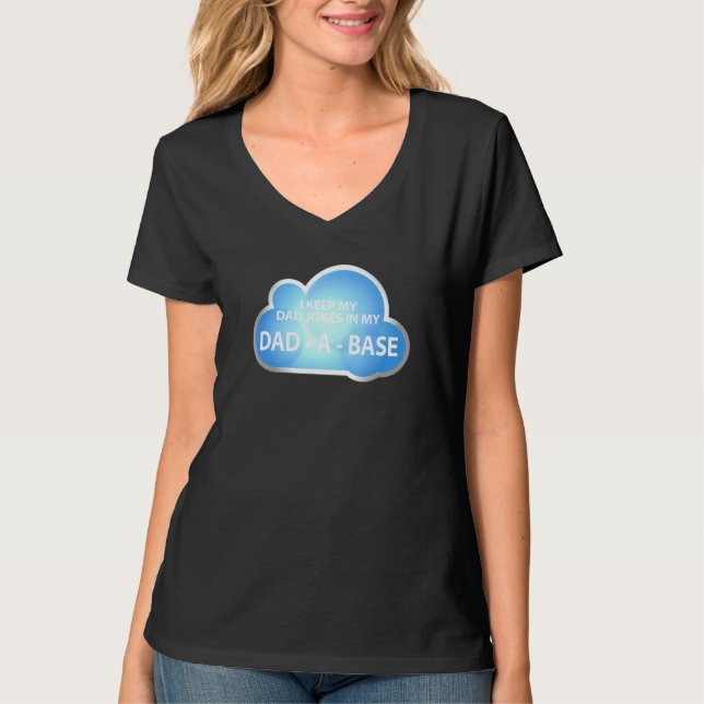 Manar I Behålla Pappa skämt i mitt Pappa - A - Bas T Shirt (Framsida)