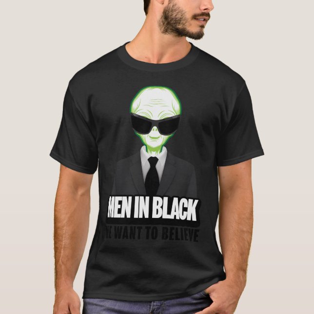 Manar i Blackwe vill tro T Shirt (Framsida)