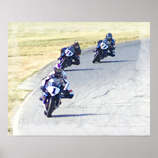 Manar i Blue Poster (Framsidan)