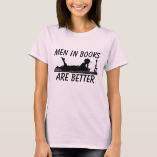 MANAR I BOKAR ÄR BÄTTRE T-SHIRTS