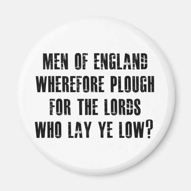Manar i England Magnet (Framsidan)