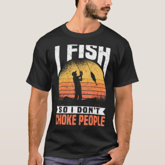 Manar I fiskar så att jag inte väljer folk, roligt T Shirt