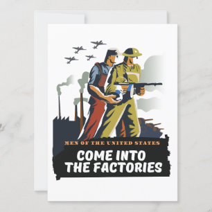 Manar i Förenade Stater, WW2 poster