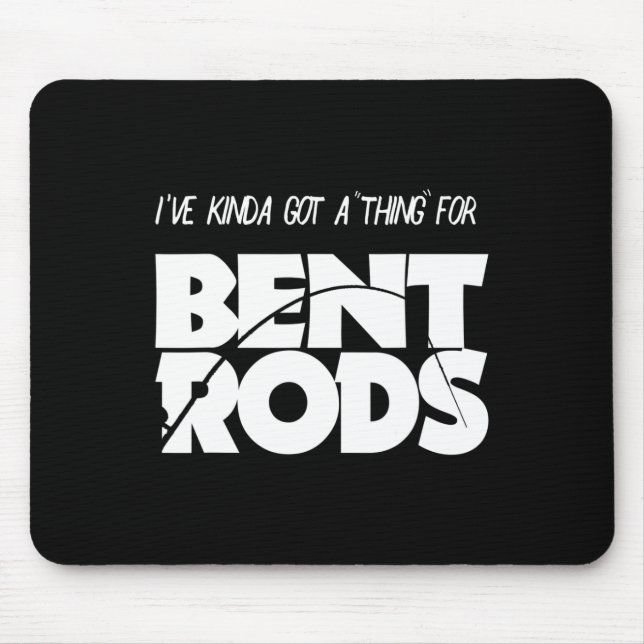 Manar I har Har A Sak för "Bent Rods Funny Fishing Musmatta (Framsidan)
