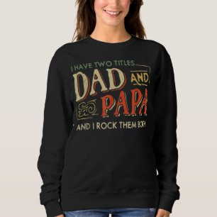 Manar I har jag två avdelningar Pappa och Pappa Vi T Shirt