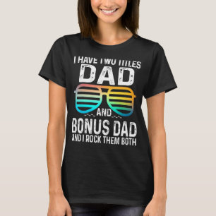 Manar I har två avdelningar Pappa och Bonus Pappa T Shirt