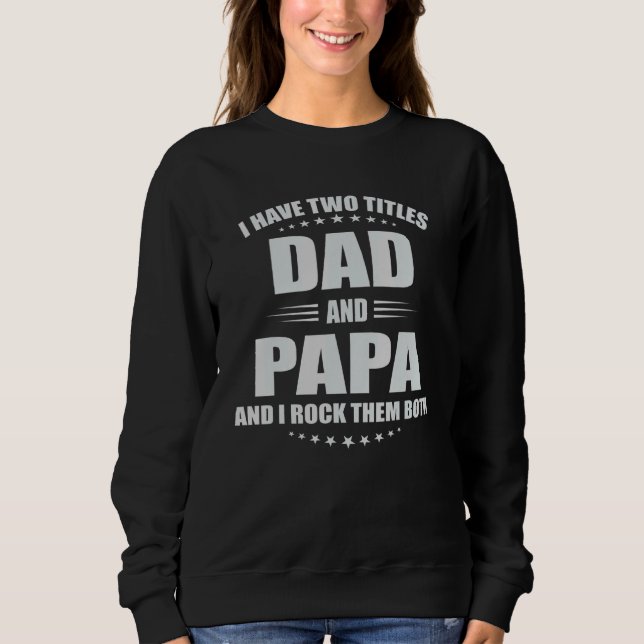 Manar I har två avdelningar Pappa och Pappa Pappa T Shirt (Framsida)