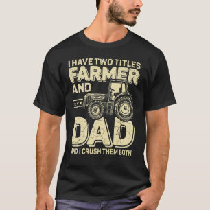 Manar I har två titel-farkoster och Pappa-traktora T Shirt