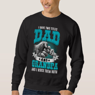 Manar I har två titlar Pappa och farfar Far Da Lång Ärmad Tröja