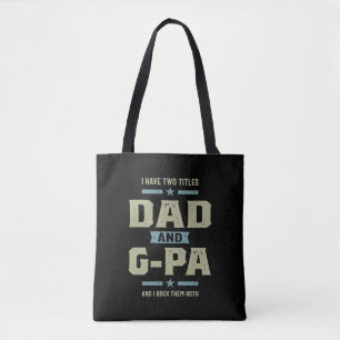 Manar I har två titlar Pappa och G-Pa Tygkasse