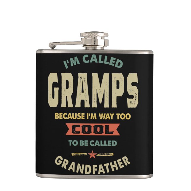 Manar I heter Gramps Coola Grandpa Gift Fickplunta (Framsidan)