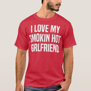Manar I Kärlek Min Hett Girlkompis Gift Valentin T Shirt