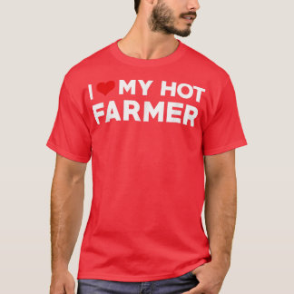 Manar I Kärlek Min Hett Make Jordbrukarfond T Shirt