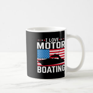 Manar I Kärlek Motorbåtsfartyg i Nitro B Kaffemugg