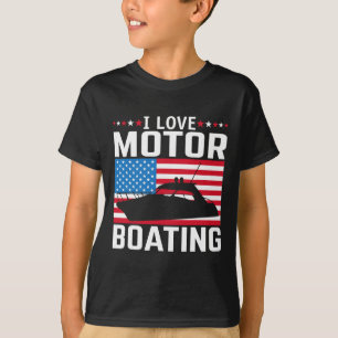 Manar I Kärlek Motorbåtsfartyg i Nitro B T Shirt