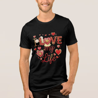 Manar 'I KÄRLEK My Life' inspirational T-Shirt