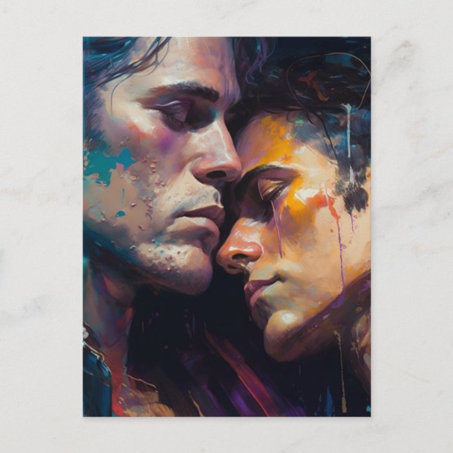 Manar i Kärlek vykort (Framsida)