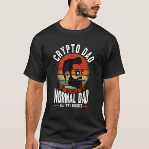 Manar I krypto Pappa precis som en normal Pappa-ha T Shirt