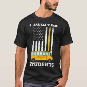 Manar I Leverera drivrutin för Studenter School Bu T Shirt