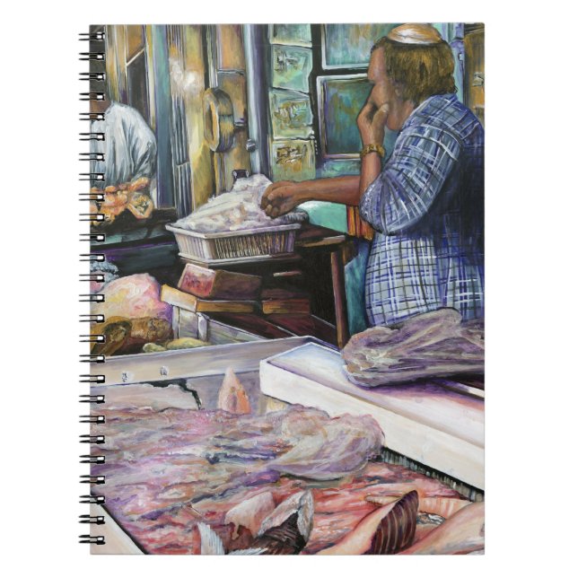 Manar i öknen, havets gåvor, Jerusalem Anteckningsbok (Framsidan)