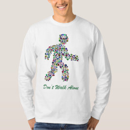 Manar i Rörelse - Gemstone Walking Figur Design T Shirt