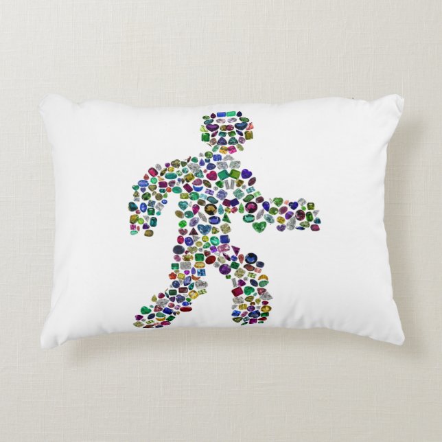 MANAR i RÖRELSE Prydnadskudde (Framsidan)