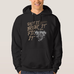 Manar I spelar med block Turbo Tuning Tuner Hoodie