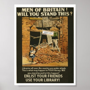 Manar i Storbritannien poster