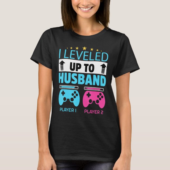 Manar I utjämnade till Make nyligen engagerade par T Shirt (Framsida)