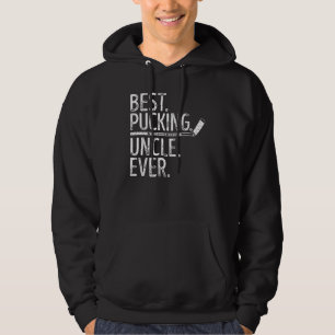 Manar Ice Hockey Best Pucking farbror AldriHockey  Hoodie