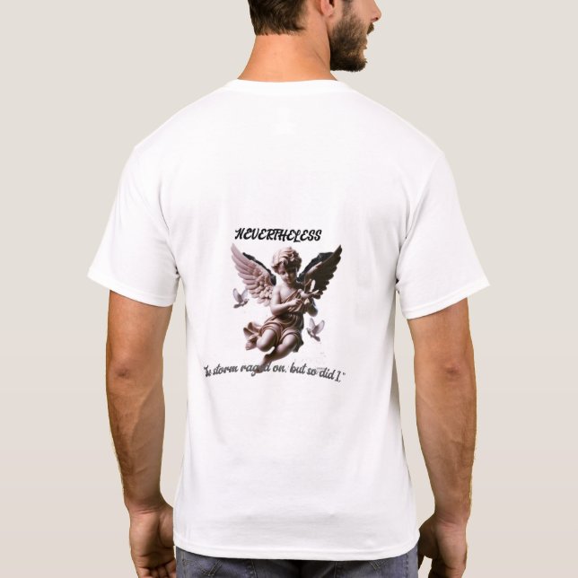 Manar icke desto mindre T-tröjor T Shirt (Baksida)
