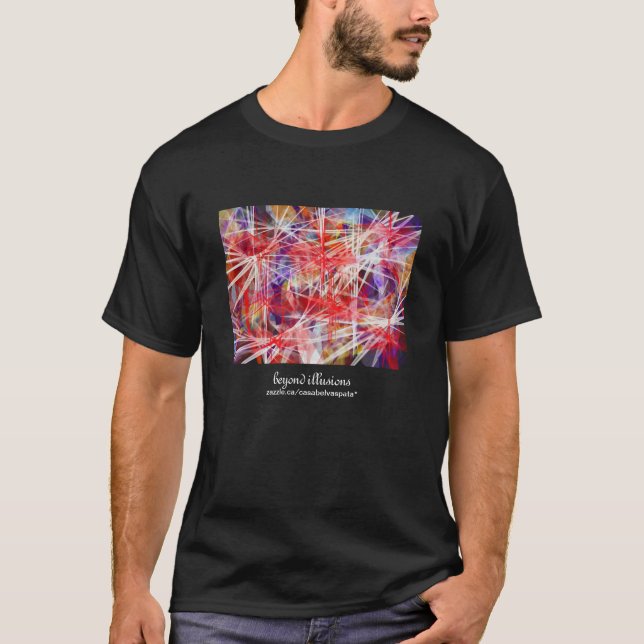 Manar illusioner för T-tröja~Beyond Tee (Framsida)
