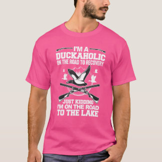 Manar Im A Duckahok Anka Hunting Mallard Waterfo T Shirt