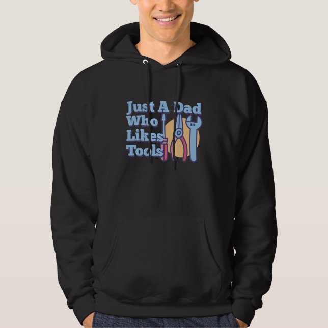 Manar Im bara en Pappa som Kärlek Verktyg-idé för  Hoodie (Framsida)