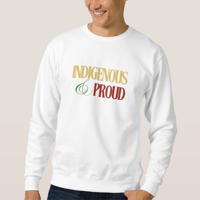 Manar Indigen & Proud Sweatshirt (Framsida)