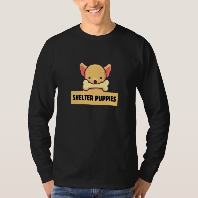 Manar: Injektionsspruta för hundvalpar (Rädding) T Shirt (Framsida)