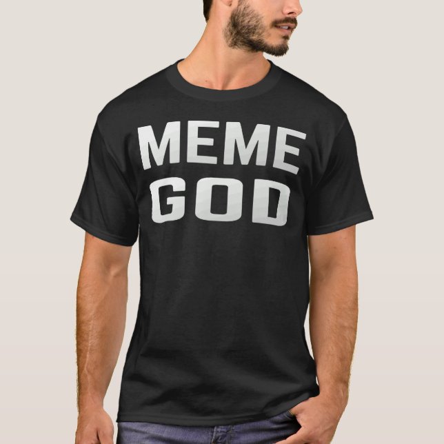 Manar Internetmedlems Gud T Shirt (Framsida)