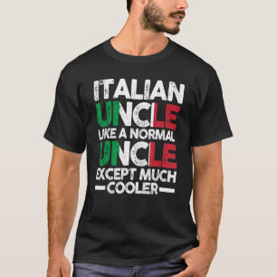 Manar Italienska morbror Italien T Shirt