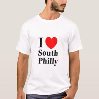 MANAR jag älskar södra den skräddarsy Philly Tee Shirt