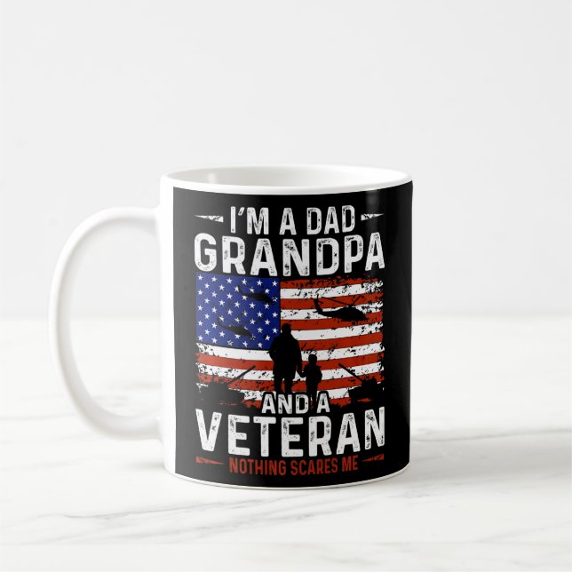 Manar jag är en farfar från Pappa och ett veterans Kaffemugg (Vänster)