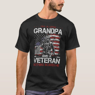 Manar jag är en farfar från Pappa och ett veterans T Shirt