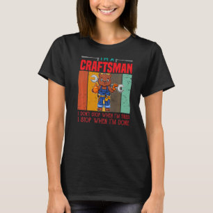 Manar jag är en hantlangare som jag inte stannar n t shirt