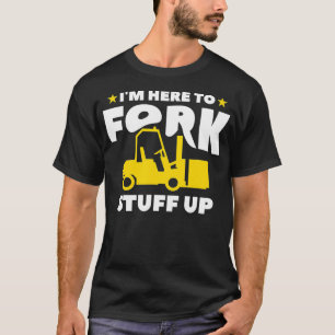Manar jag är här för att bearbeta Saker uppför T Shirt