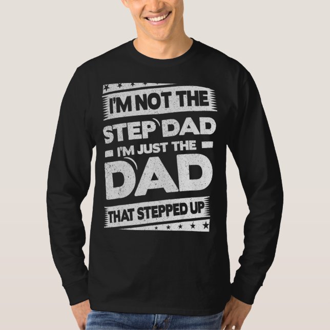 Manar jag är inte steget Pappa jag är Pappan som s T Shirt (Framsida)
