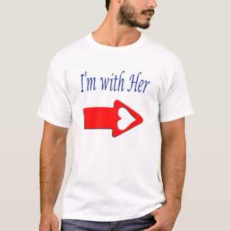 Manar "Jag är med henne" T-Shirt