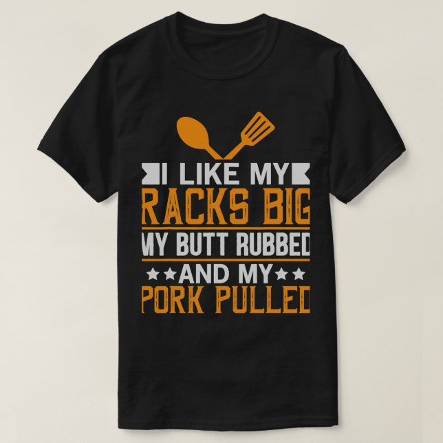 Manar Jag gillar mina stora rackarrumpor. T Shirt (Design framsida)