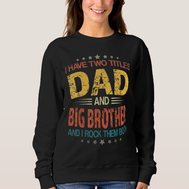 Manar: Jag har två titlar på Pappa och Big Brother T Shirt (Framsida)