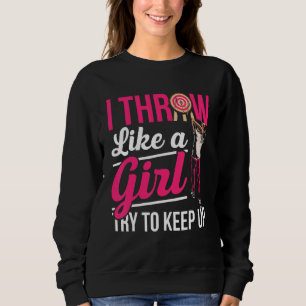 Manar jag kastar som en flicka försöker Behålla up T Shirt